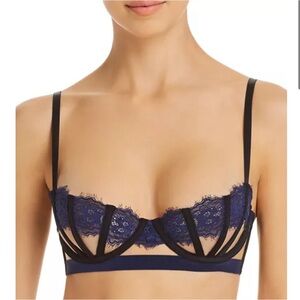 NWOT Thistle and Spire lingerie set - Sidney Open Cup Bra and matching thong
